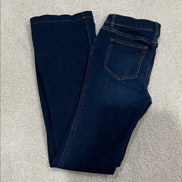 SPANX Dark Blue Flare Jeans - Picture 3 of 6